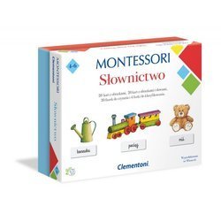 Montessori słownictwo Gra CLEMENTONI